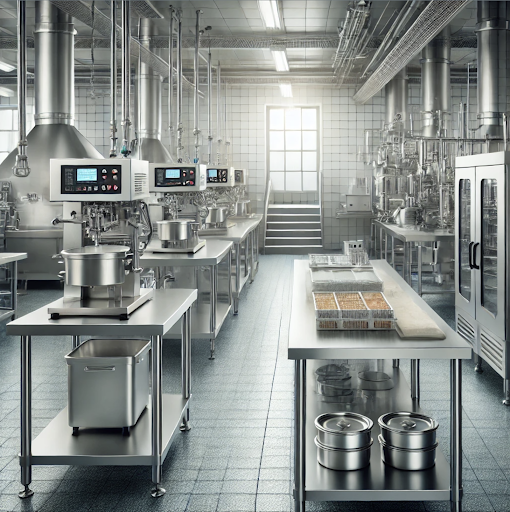 Los beneficios del acero inoxidable en la industria alimentaria